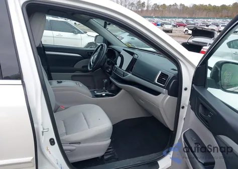 2019 Toyota Highlander Le из США, поврежденный, VIN 5TDBZRFH5KS965629